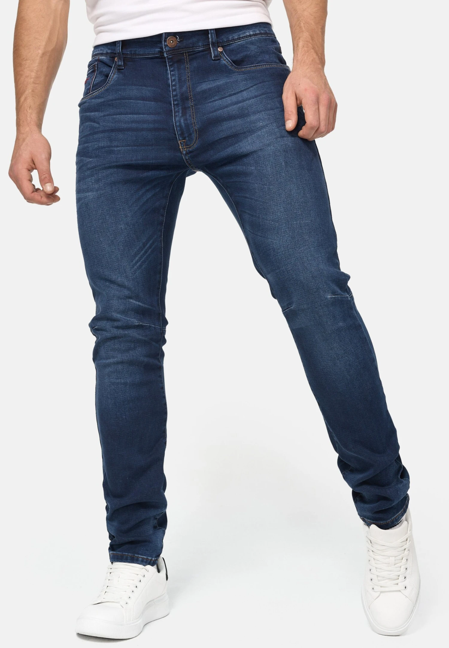 Indicode Jeans Slim Fit Jeans - Brushed Miami 7 Indicode Jeans Slim Fit Jeans - Brushed Miami - Afbeelding 5