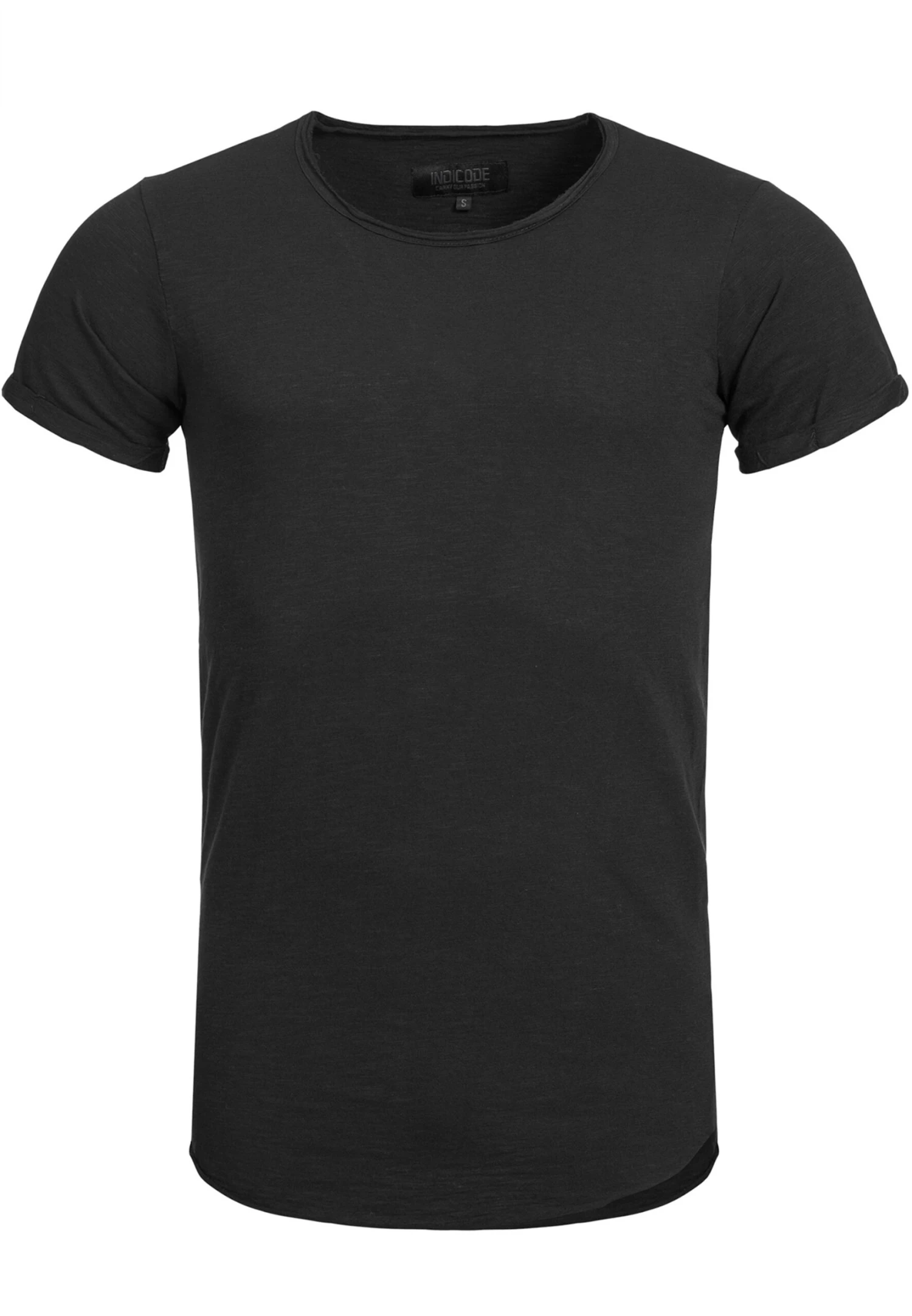 Indicode Jeans Wilbur - T-Shirt Print - Schwarz 7 Indicode Jeans Wilbur - T-Shirt Print - Schwarz - Afbeelding 5